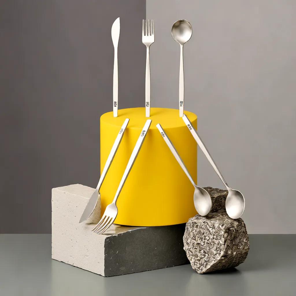Couverts de Table en Titane
