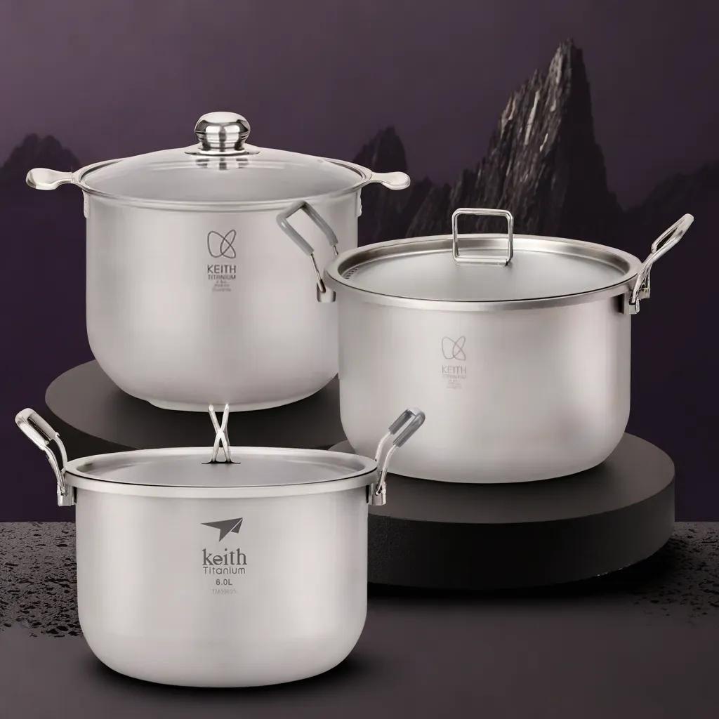 Casseroles en Titane