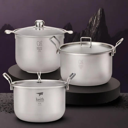 Casseroles en Titane