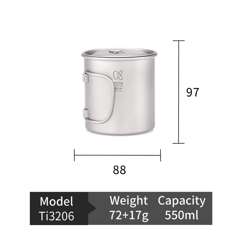 Titanium Mugs