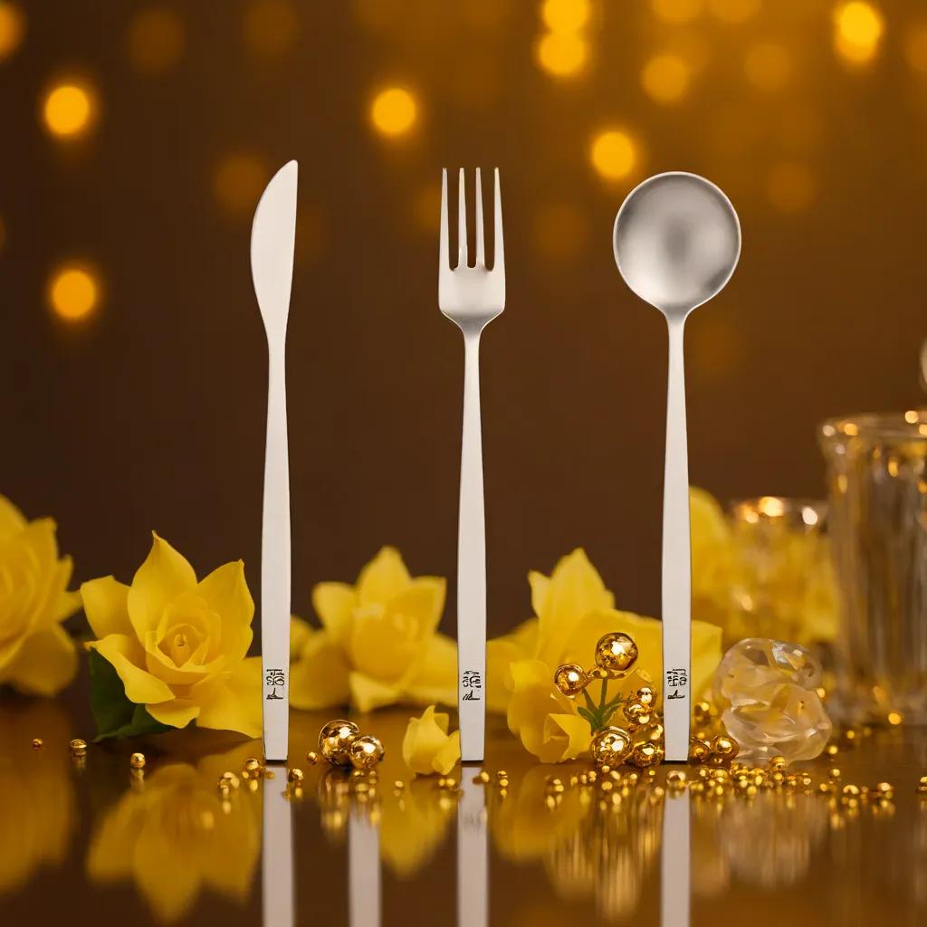 Couverts de Table en Titane