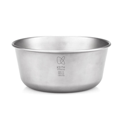 Bols Plats en Titane