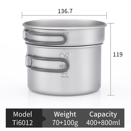 Kits de Cuisson en Titane