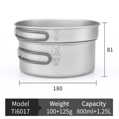 Kits de Cuisson en Titane