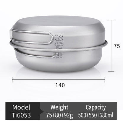 Kits de Cuisson en Titane