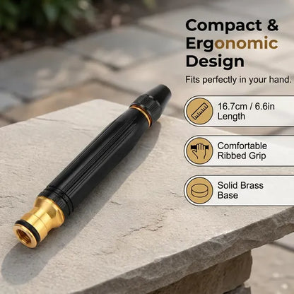 ✨Heavy Duty Adjustable Twist Hose Nozzle Jet Sweeper Nozzle